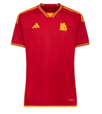 Maillot de foot AS Roma Domicile Femmes 2023-24 Manches Courte